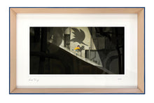 Load image into Gallery viewer, The Dragons Shadow - My Fathers Dragon Limited Edition Signed Print - Yale Blue edge frame