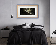 Load image into Gallery viewer, The Dragons Shadow - My Fathers Dragon Limited Edition Signed Print - Yale Blue edge frame