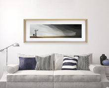 Load image into Gallery viewer, Storm Clouds - My Fathers Dragon Limited Edition Signed Print - Honey Yellow edge frame