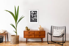 Load image into Gallery viewer, WolfWalkers Linocut by Clara