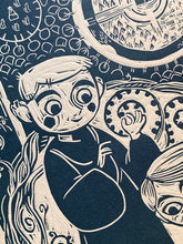 Load image into Gallery viewer, The Secret of Kells Linocut by Clara