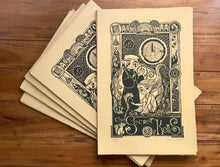 Load image into Gallery viewer, The Secret of Kells Linocut by Clara