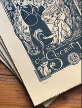 Load image into Gallery viewer, The Secret of Kells Linocut by Clara