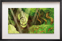 Load image into Gallery viewer, Spiral Oak Tree - Limited Edition Signed Print - Framed