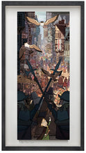 Load image into Gallery viewer, Townspeople - Limited Edition Signed Print - Framed