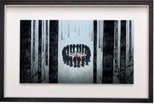 Load image into Gallery viewer, Circle of Wolves - Limited Edition Signed Print - Framed