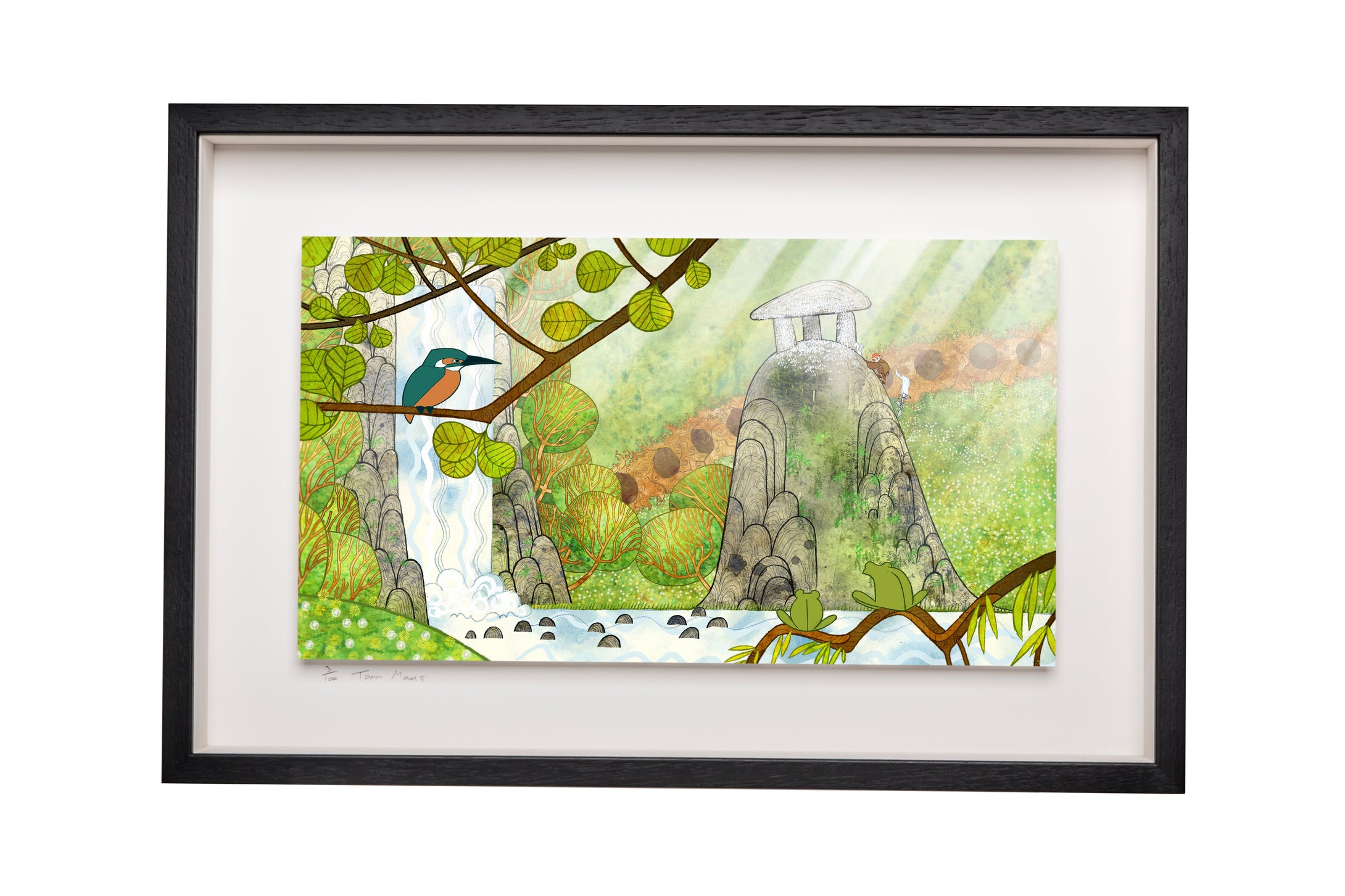 Dolmen Grove- Limited Edition Signed Print - Framed