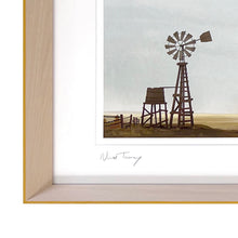 Load image into Gallery viewer, Storm Clouds - My Fathers Dragon Limited Edition Signed Print - Honey Yellow edge frame
