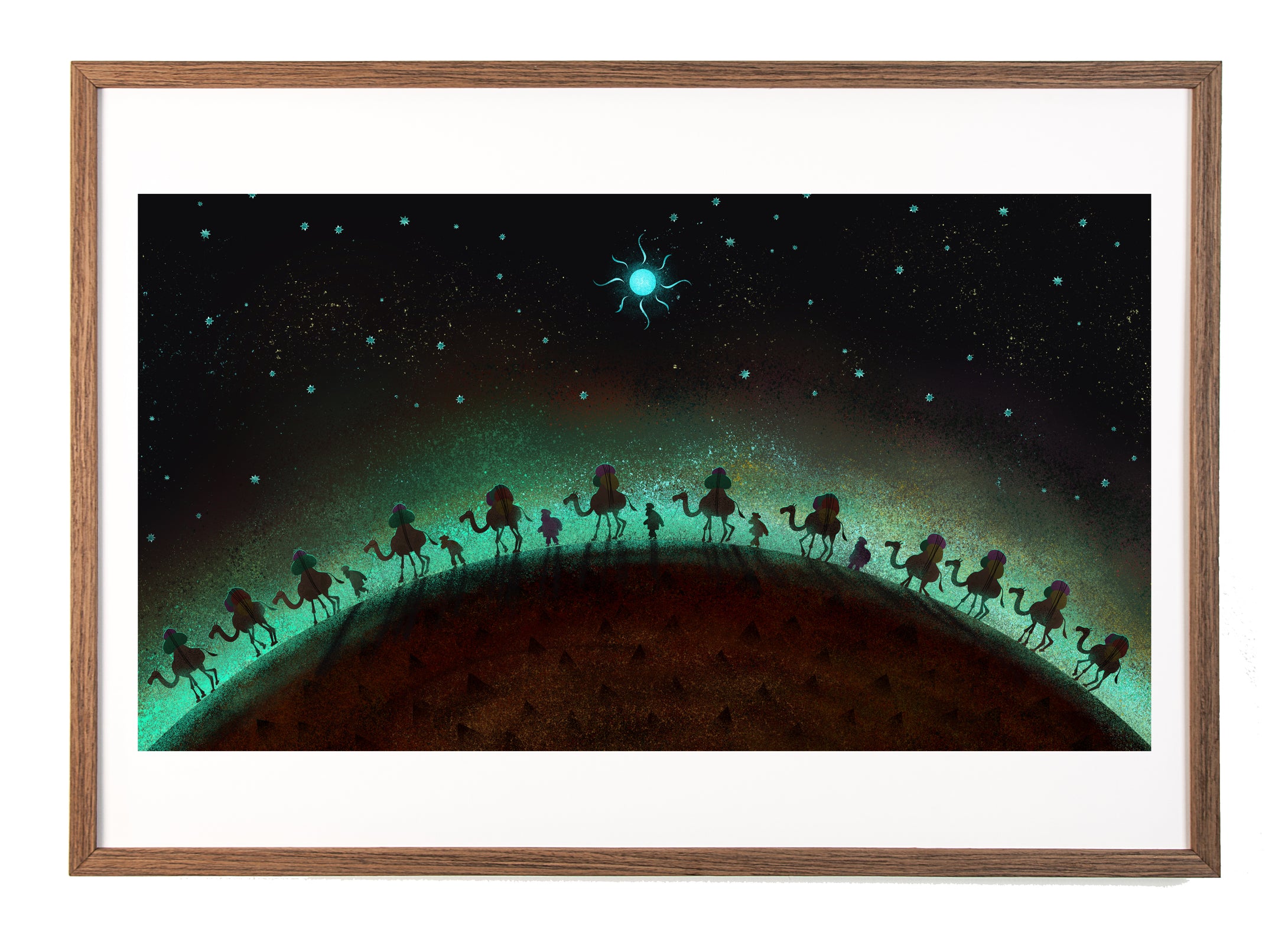 The Silk Road - Limited Edition Signed Print - Framed