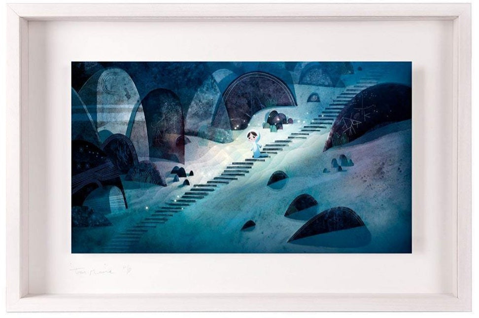 Down to the Shore - Limited Edition Signed Print - Framed