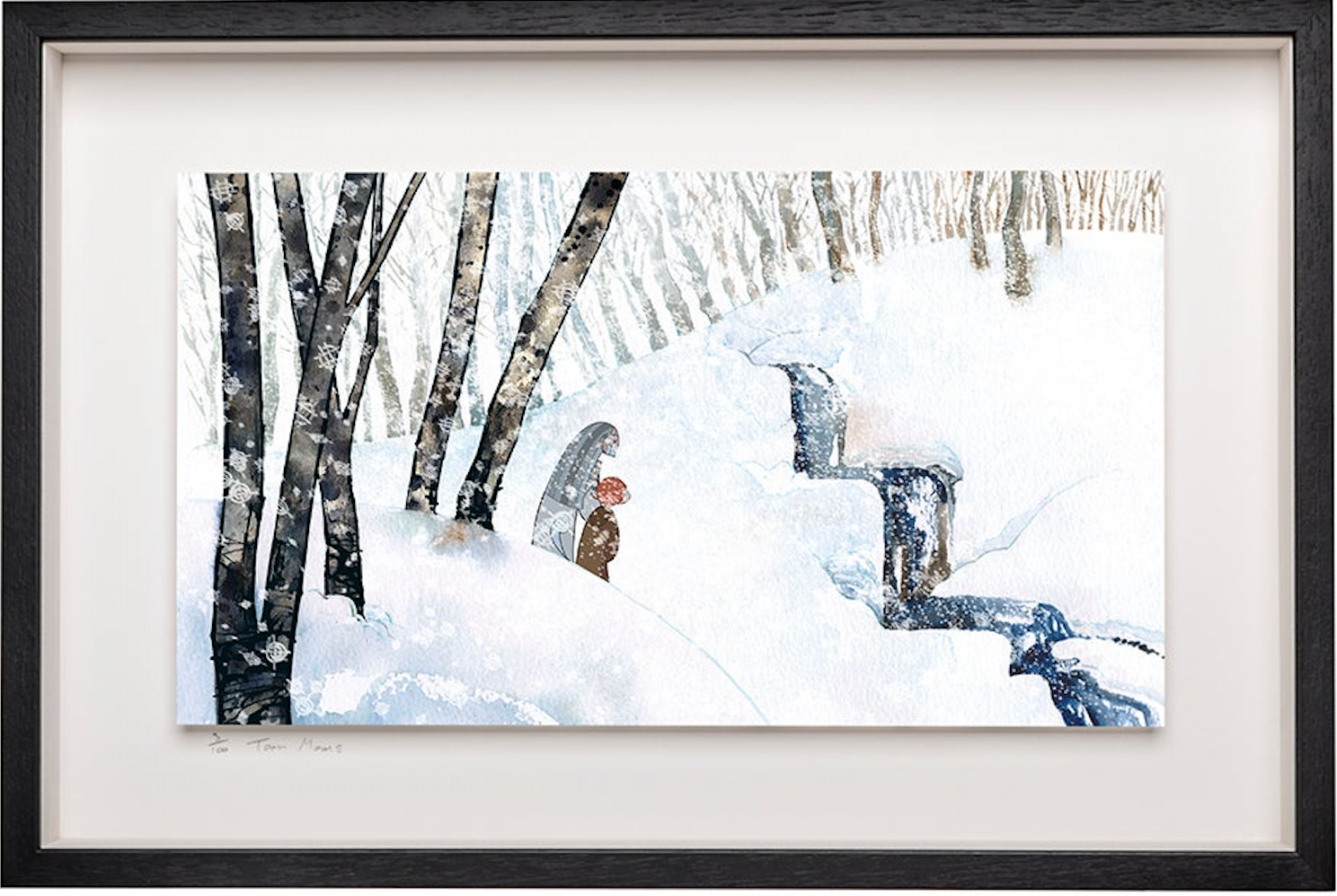 Snowfall - Limited Edition Signed Print - Framed