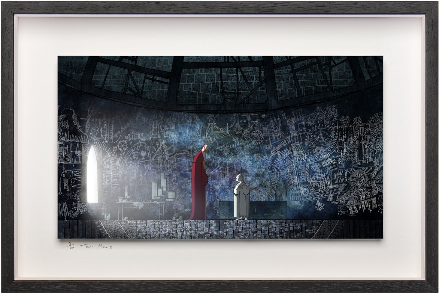 The Abbot's Room - Limited Edition Signed Print - Framed
