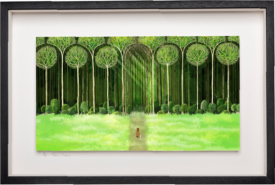 To the Forest - Limited Edition Signed Print - Framed