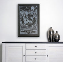Load image into Gallery viewer, Song of the Sea Linocut by Clara
